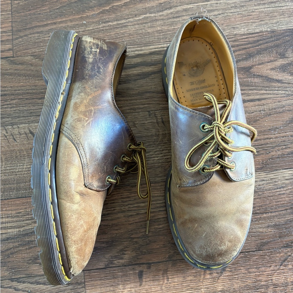 DR. MARTENS / MADE IN ENGLAND Collection - Oil Leather Oxford Shoes